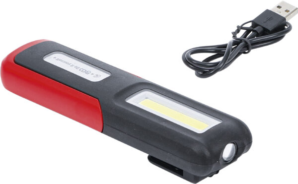 Λάμπα επαναφορτιζόμενη COB LED 150 lumens. BGS Γερμανίας (BGS-9651) - Image 3