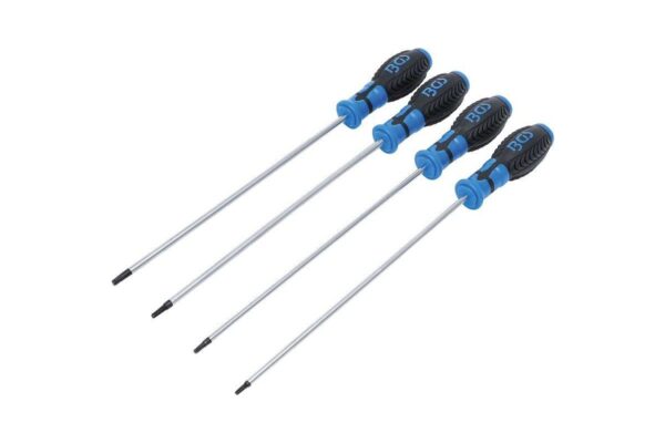 Σετ Κατσαβίδια torx έξτρα μακριά σετ T15 - T20 - T25 - T30 | 4 τεμαχίων BGS Γερμανίας (BGS-4943)