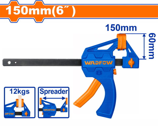 WADFOW ΣΦΙΓΚΤΗΡΑΣ ΜΑΡΑΓΚΩΝ ΑΥΤΟΜΑΤΟΣ 6" / 60X150mm (WCP4306)"