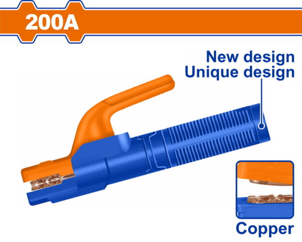 WADFOW ΤΣΙΜΠΙΔΑ ΗΛΕΚΤΡΟΚΟΛΛΗΣΗΣ 200mm / 200Α (WEH1A02)"