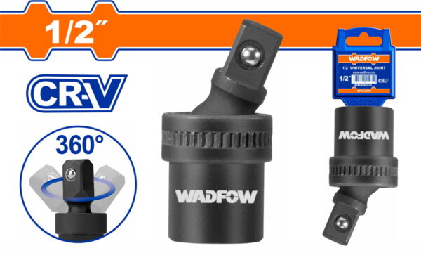 WADFOW ΠΟΛΥΣΠΑΣΤΟ ΑΕΡΟΣ ΜΑΥΡΟ 1/2 360ο (WMS4212)"