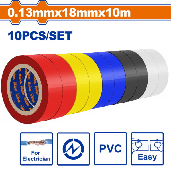 WADFOW ΣΕΤ ΜΟΝΩΤΙΚΕΣ ΤΑΙΝΙΕΣ 10m 10TEM (WPN1023)"