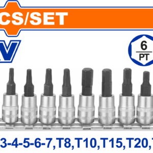 WADFOW ΣΕΤ ΚΑΡΥΔΑΚΙΑ ΑΛΛΕΝ+TORX 1/4 12ΤΕΜ (WST2414)"
