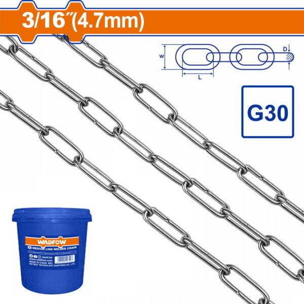 WADFOW ΑΛΥΣΙΔΑ ΓΑΛΒ. 4.7mm / 25Kg / 50m (WTLT1B05)"