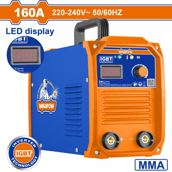 WADFOW ΗΛΕΚΤΡΟΚΟΛΛΗΣΗ INVERTER 230V / 160A-60% (WWD31601)"