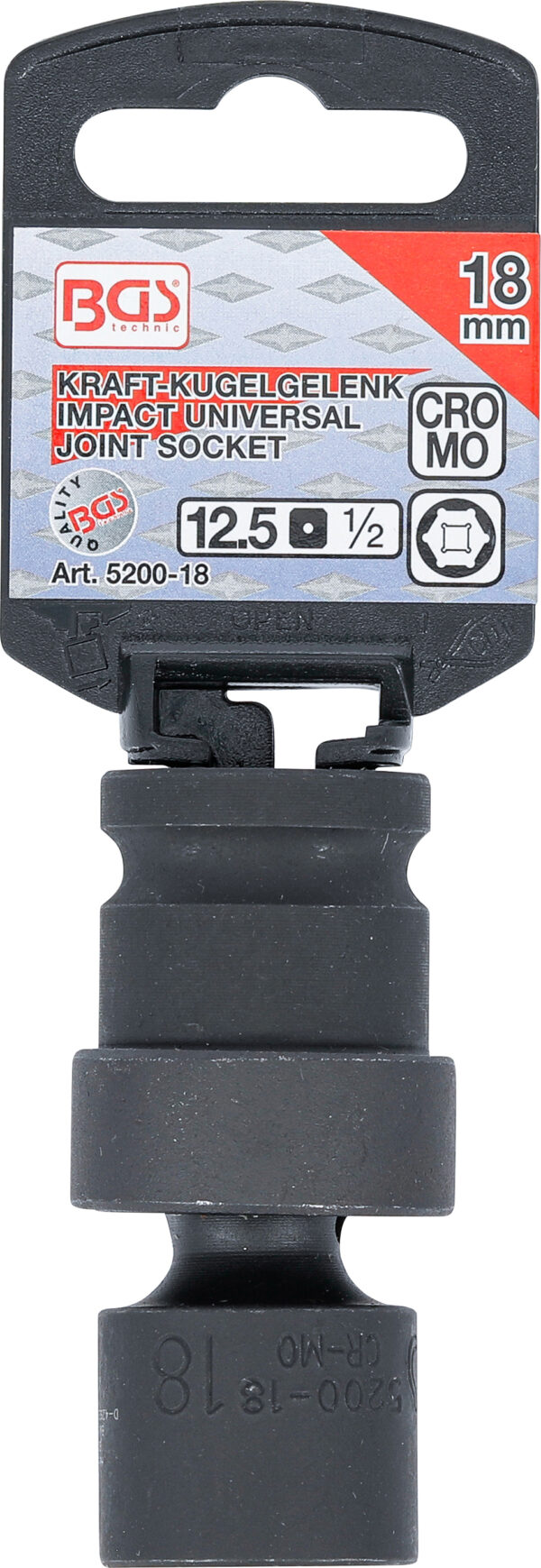 Καρυδάκι σπαστό αέρος 18 mm BGS Γερμανίας (BGS-5200-18) - Image 3