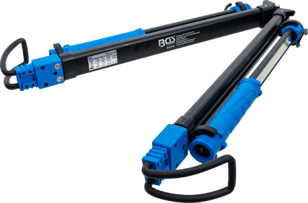 Λάμπα φωτισμού COB LED (15Wx2) 1500 lumens μπαταρίας τηλεσκοπική αποσπώμενη BGS Γερμανίας (BGS-85306) - Image 6