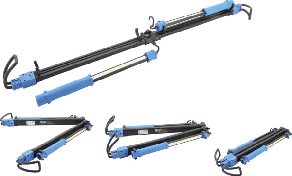 Λάμπα φωτισμού COB LED (15Wx2) 1500 lumens μπαταρίας τηλεσκοπική αποσπώμενη BGS Γερμανίας (BGS-85306) - Image 10
