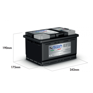 VPM ΜΠΑΤΑΡΙΑ 60Ah EFB (242x175x190) EN580 ΔΕΞ. START&STOP (BF54C)