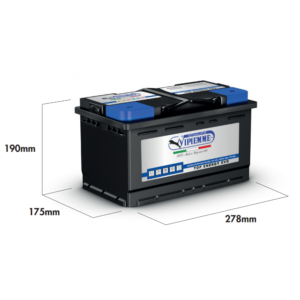 VPM ΜΠΑΤΑΡIA 80Ah (278x175x190) EN730 ΔΕΞ.TOP ENERGY (B016C)