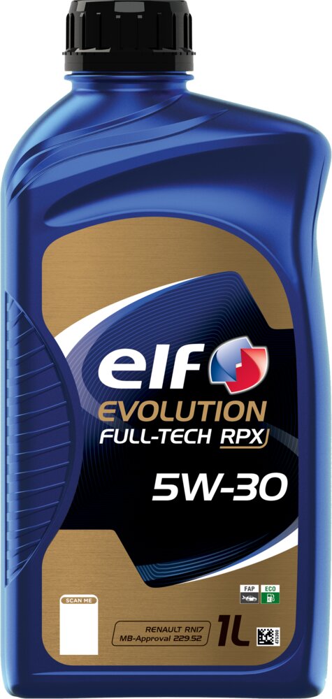 ELF EVOLUTION FULL-TECH RPX 5W-30 1LTR