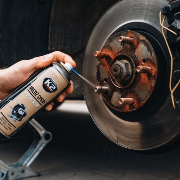 ΣΠΡΕΙ ΓΡΑΣΟ ΧΑΛΚΟΥ - K2 W122 COPPER SPRAY 400ml - Image 3
