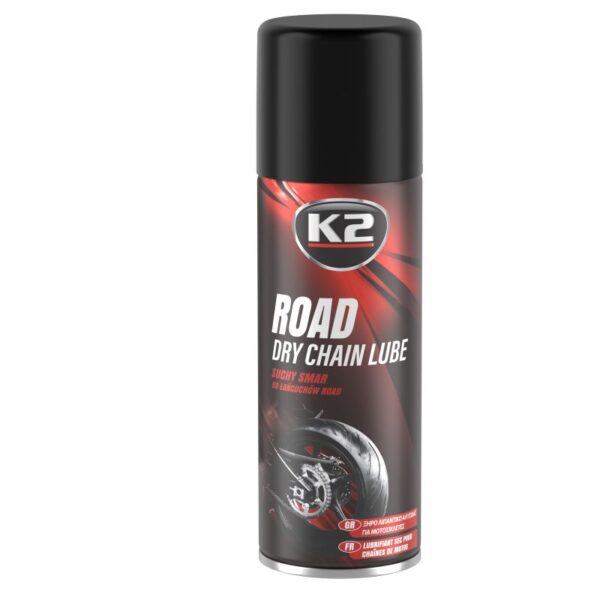 ΣΠΡΕΙ ΛΙΠΑΝΣΗΣ ΑΛΥΣΙΔΑΣ ΜΟΤΟΣΙΚΛΕΤΩΝ - K2 W143 ROAD DRY CHAIN LUBE 400ml