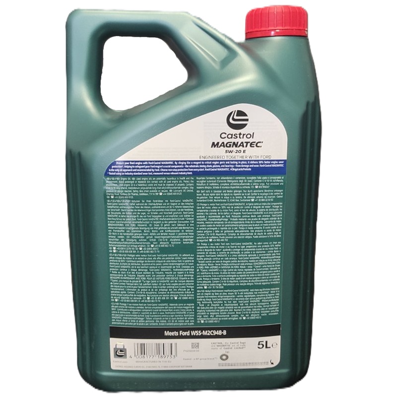 FORD CASTROL MAGNATEC PROFESSIONAL E 5W-20 5LTR - Image 2